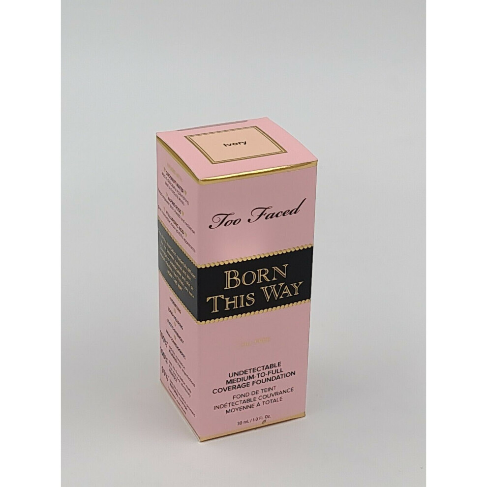 Too Faced Born This Way Oil Free Foundation 30ml Shade IVORY