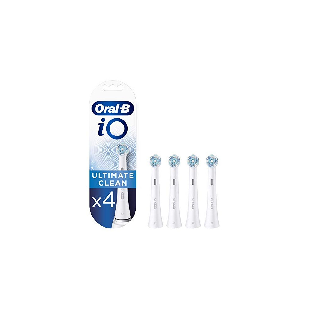 Oral-B iO Ultimate Clean Toothbrush Heads, Pack Of 4 Counts