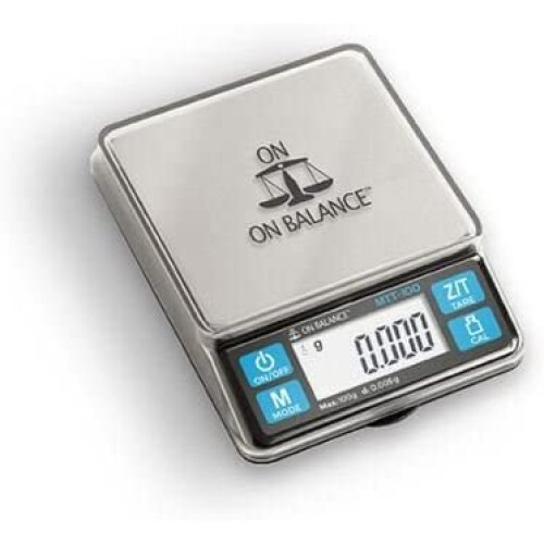 On Balance Mini Table Top MTT-100 Weighing Pocket Scale 2