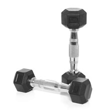 Hex Dumbbells - 1kg x 2 - Fitness, Weights, Exercise, Workout, Gym