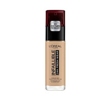 L'Oreal Paris Infallible 24hr Freshwear Liquid Foundation 140 Golden Beige, Hydrating, Weightless Feel, Transfer-Proof and Waterproof, Full Coverage