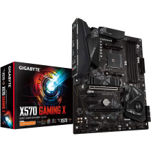 Gigabyte X570 Gaming X (AMD Ryzen 3000/X570/ATX/PCIe4.0/DDR4/USB3.1/Realtek ALC887/HDMI 2.0B/RGB Fusion 2.0/Realtek GbE 8118 LAN/Carte mère Gaming)