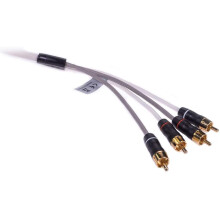 Fusion Shielded RCA Cable, 6ft, 4 Way