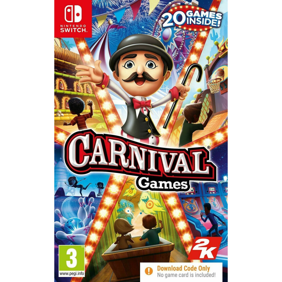 Carnival Games Code - Code In Box