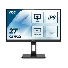 Pantalla - AOC - Q27P2Q - 2560x1440 - IPS - 4ms - HDMI/USB C/VGA