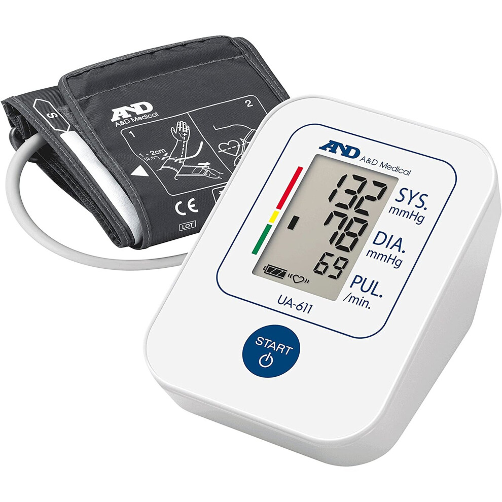 (UA-611 Blood Pressure Monitor) A&D Medical Blood Pressure Monitor