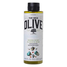Korres Pure Greek Olive & Sea Salt Shower Gel 250ml, Vegan