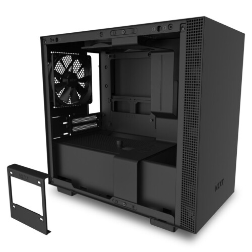 NZXT H210 Mini-Tower Schwarz 2