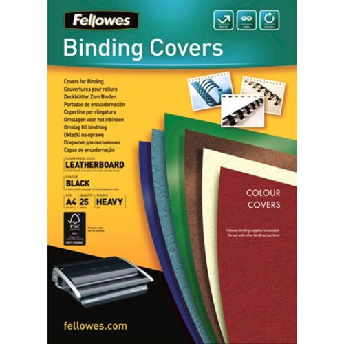 Fellowes Fellowes FSC Certified Leathergrain Covers