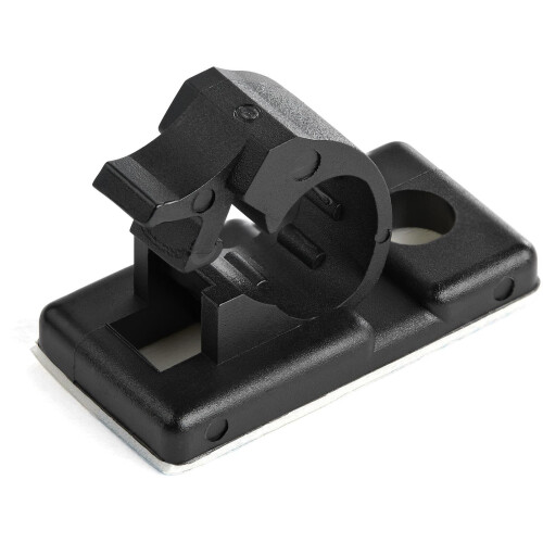 StarTech.com StarTech.com 100 Adhesive Cable Management Clips Black - Network/Ethernet/Office Desk/Computer Cord Organizer - Sticky 1