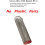 Groco BS-3 basket-304 ss 2.6"" x 7.3"" 4