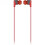 KitSound KitSound Bounce Headset In-ear Red 3