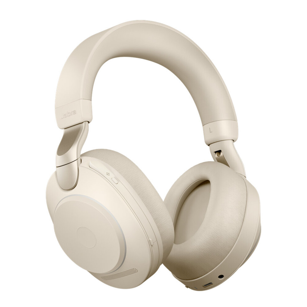 Jabra Evolve2 85, UC Stereo Headset Head-band Beige