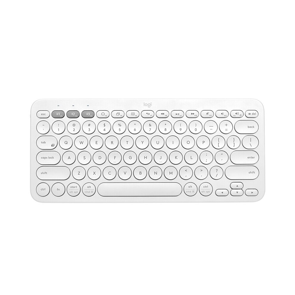 Logitech K380 Keyboard Bluetooth Qwerty Uk English White