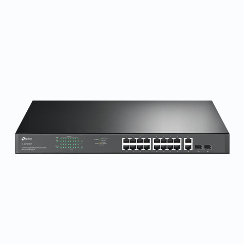 TP-LINK TP-Link 18-Port Gigabit Rackmount Switch with 16 PoE+ 1