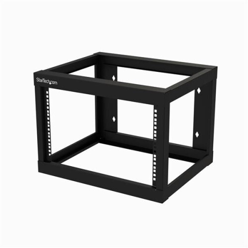 StarTech.com StarTech.com 6U 19 Wall Mount Network Rack 19 Deep 2 Post Open Frame for Server Room Data/AV/IT/Communication/Computer