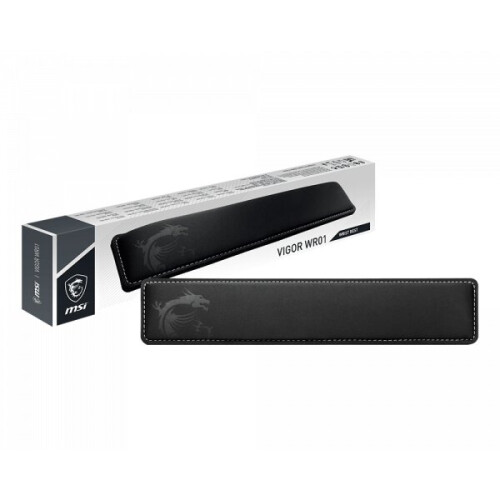 MSI MSI Vigor-WR01 wrist rest Memory foam, Rubber Black