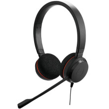 Jabra Evolve 20 MS Duo USB-C Headset Head-band Black USB Type-C