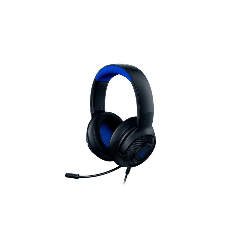 Razer Kraken X Console Headset Head-Band Black, Blue 3.5 Mm Connector