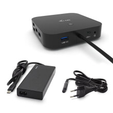 i-tec - USB-C 2x4K dockingstation met 65 W PD-voedingsadapter