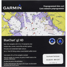 BlueChart g2 Southwest Caribbean - microSD/SD card