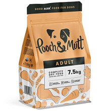 Pooch & Mutt - Complete Adult Dry Dog Food (Grain Free & 100% Natural) - Chicken & Superfood Blend, 7.5kg