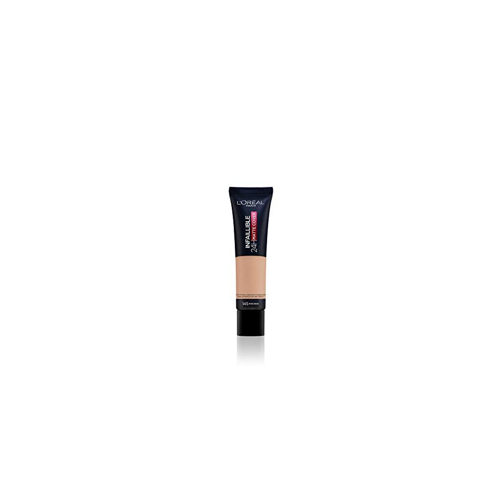 L’oréal Paris L'oreal Paris Infallible 24H Matte Cover Foundation 145 Rose Beige