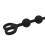 The Silicone Anal Beads with Two Hole Pull Ring 5
