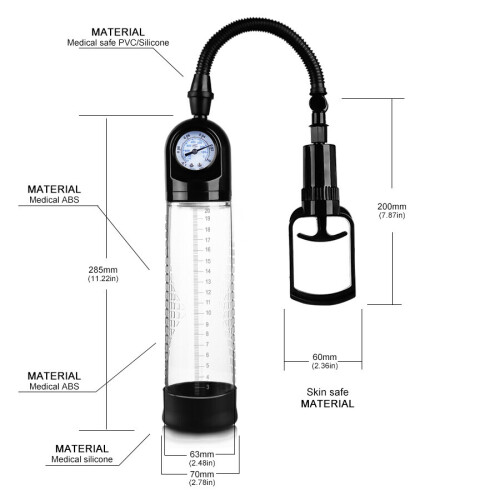 PPG - Effective Manual Pump Pressure Therapy Pump Tool with 3 Colour Sleeves 2