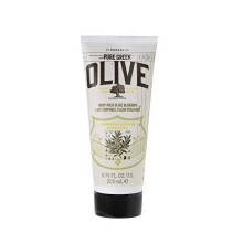 KORRES Lotion Corporelle à l'Olive pour Peau Sèche, Hydratante avec Vitamine E, Aloe et Huile d'Olive