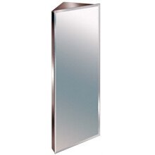 Zanex 1200mm Stainless Steel Mirror Storage Bathroom Corner Cabinet