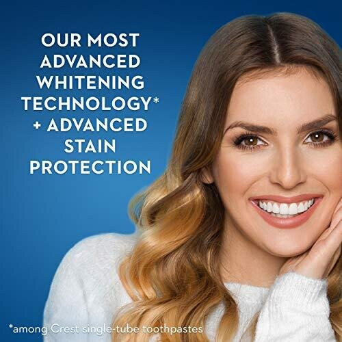 Crest Crest 3D White Brilliance Vibrant Peppermint Toothpaste pack of 2 1