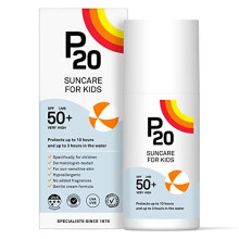 Riemann P20 Sun Cream For Kids SPF50+ 200 ml Long Lasting Protection for up to 10 Hours Water Resistant for up to 3 Hours, Suitable for children aged
