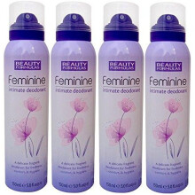 4X Beauty Formulas Feminine Intimate Deodorant 150ml