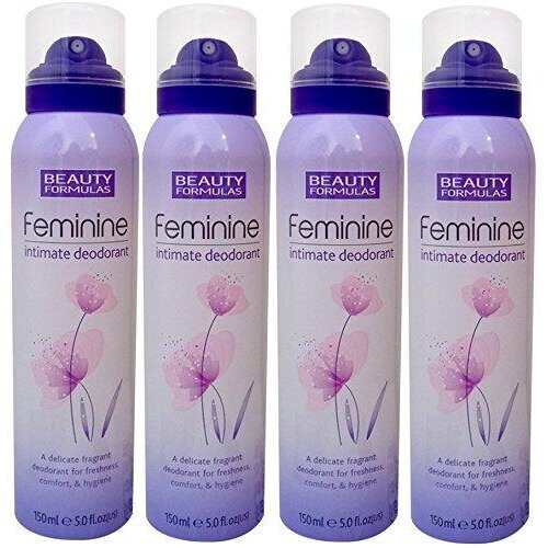 4X Beauty Formulas Feminine Intimate Deodorant 150ml