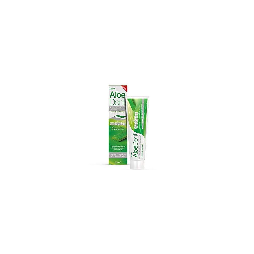 Aloedent- Whitening Aloe Vera Fluoride Free Toothpaste - 100ml