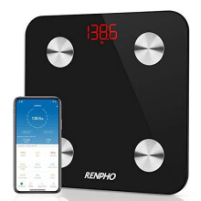 Smart Body Fat Scales, RENPHO Digital Bathroom Weight Scales Bluetooth Weighing Scale for Body Composition Analyzer with Smart App for Fitness