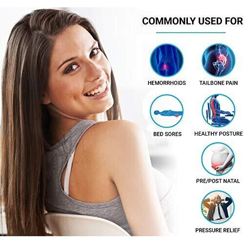 Donut Cushion for Pressure Relief Orthopaedic Ring Seat Cushion