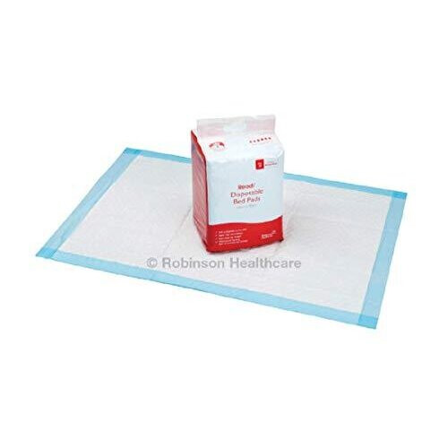 New Readi Disposable Incontinence Bed Pads 60 x 90cm 1700ml Absorbency Pack of 25 on OnBuy
