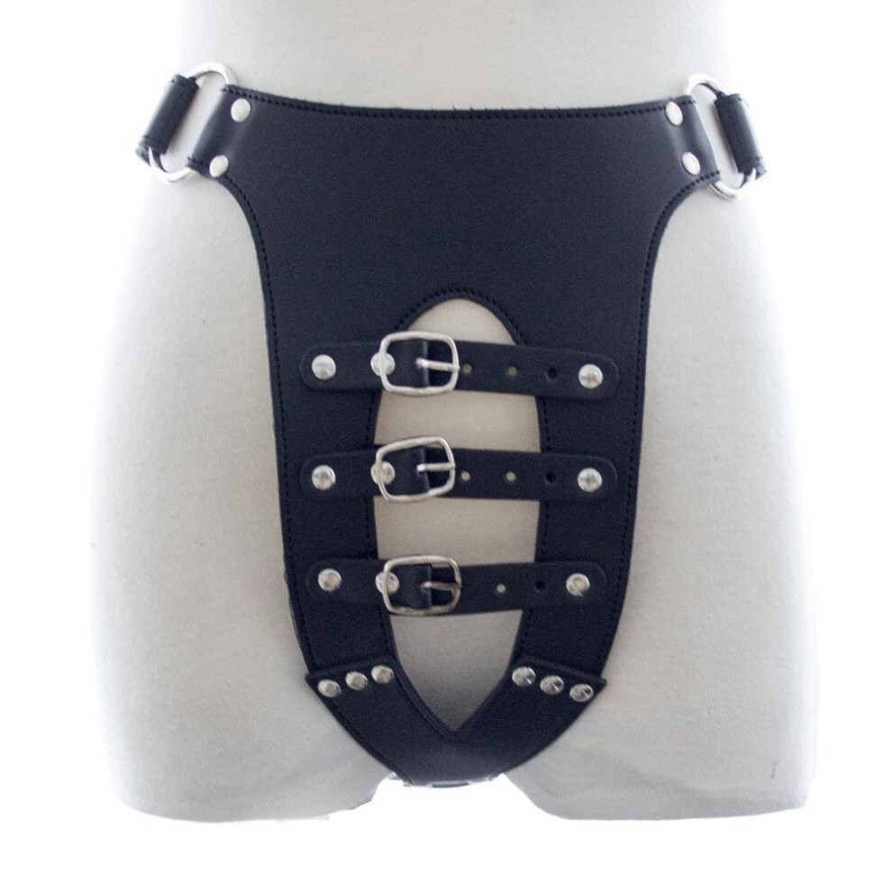 The Room Of Doom Male Chastity Belt With Buckle Detail