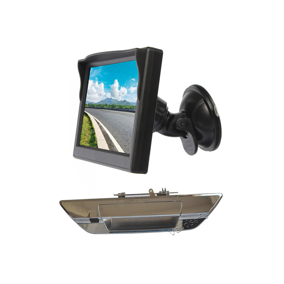 Reversing Camera & Suction Cup Rear View Monitor For Toyota Hilux An120 An130 (2015-Current) 788397174299