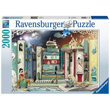 Ravensburger Novel Avenue Puzzel - 2000 Unieke Precisie-Cut Stukken | Superieure Softclick Technologie