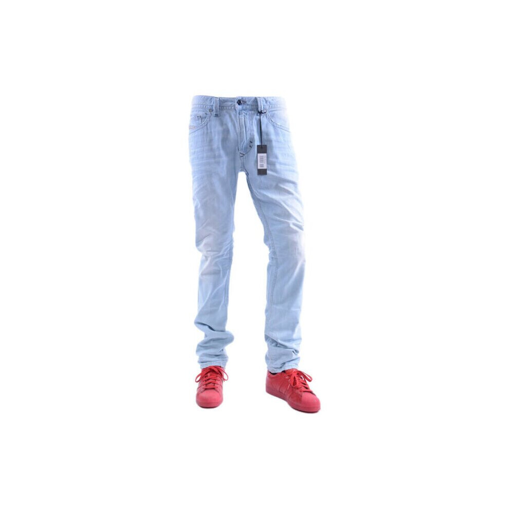 (W27 L30) DIESEL THAVAR 0852I 3D EVO Mens Denim Jeans Slim Fit Skinny Leg Made In Italy