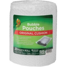 Shurtech Brands DUC285741 7.5 in. Duck Bubble Pouch Mailers Cushion Wrap - Pack of 20