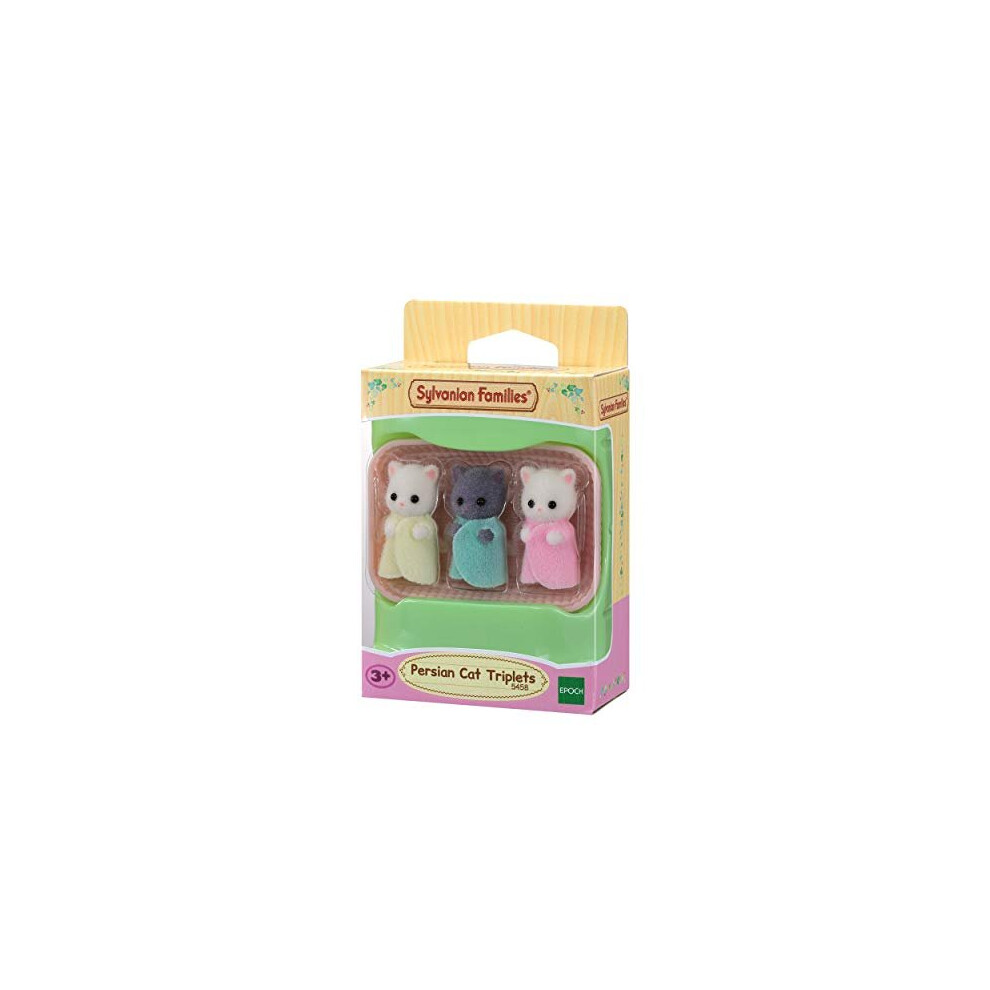 Sylvanian Families 5458 Persian Cat Triplets Dolls - Board Game