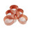 Copper Slug Rings x6 1