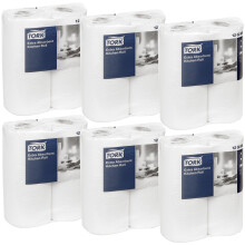(12 Rolls) Tork Twin Pack | Absorbent Kitchen Roll