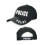 Police Baseball Hat Black Cotton Adjustable Cap 1