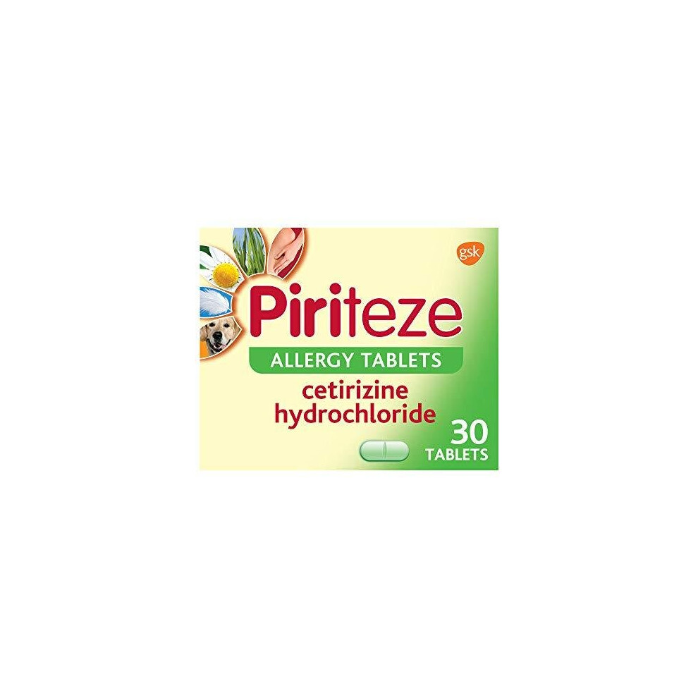 Piriteze Allergy Tablets 30 Tablets