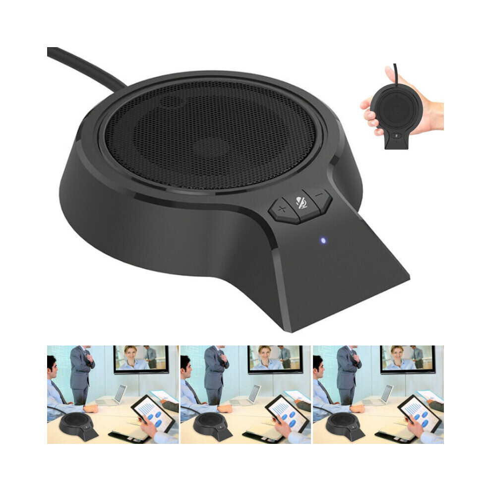 Mini Microphone Condenser Stand Desktop Recording Mic For Pc Desktop Laptop 795340550703
